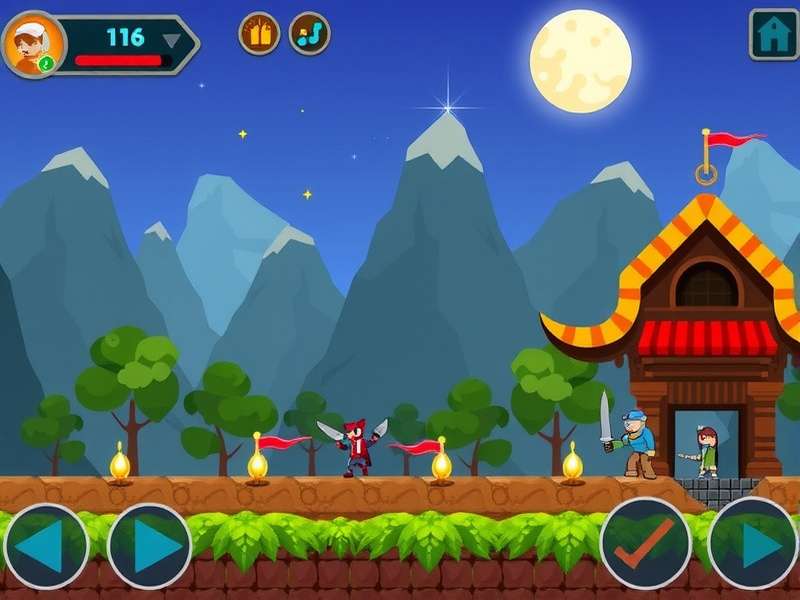 Pixel Warriors Diwali Edition game screenshot